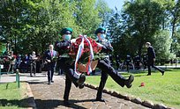Торжественная церемония, посвященная Дню памяти и скорби прошла в деревне Солманово Одинцовского округа