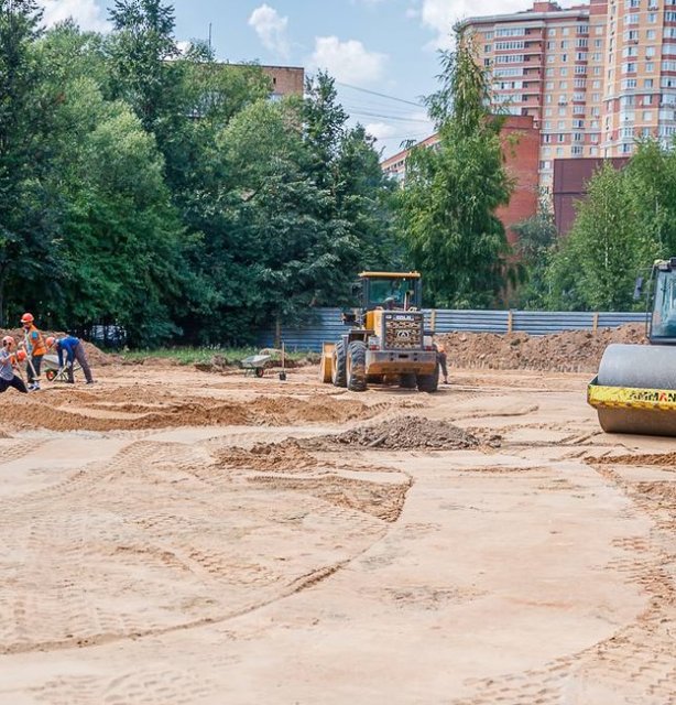 Проверка хода строительства центра диспансеризации «Здоровье Подмосковью» в Одинцовском городском округе