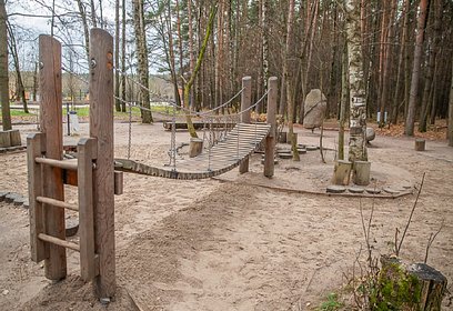 Инспекция инфраструктуры лесопарковой зоны «Парк Мещерский» Одинцовского округа.