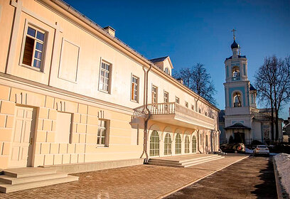 Инспекция отреставрированной усадьбы им. Герцена в с. Перхушково Одинцовского округа