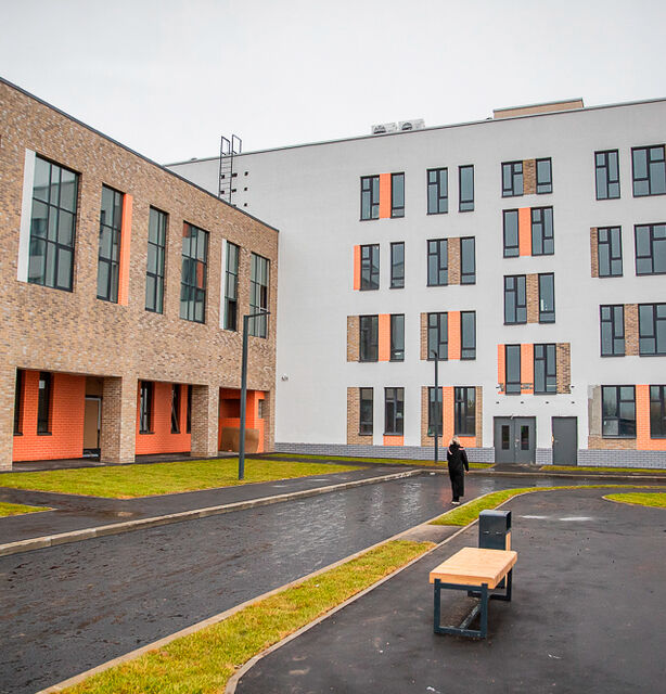 Проверка хода строительства школы в селе Лайково Одинцовского округа