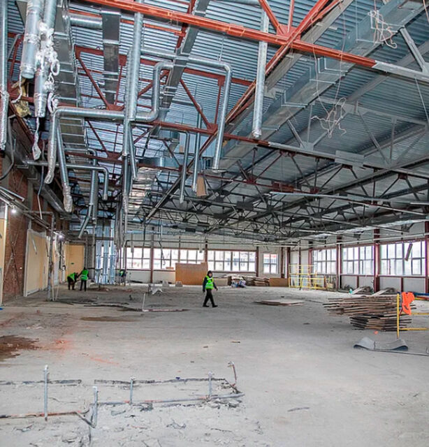 Проверка хода капремонта СК «Звезда» в г. Звенигороде Одинцовского округа