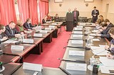 Руководство Контрольно-счетной палаты приняло участие в первом в 2018 году заседании комиссии по работе с налоговыми должниками