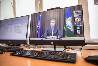 Председатель Контрольно-счетной палаты Одинцовского округа принял участие в онлайн — совещании Главы Одинцовского округа с врачами