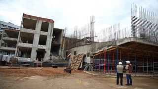 КСП Одинцовского городского округа приняла участие в проверке хода строительства Дома культуры в посёлке Горки-10