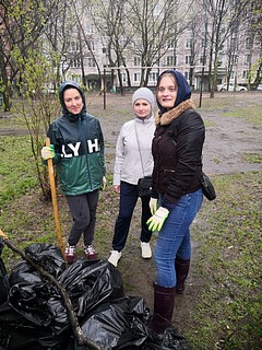 Сотрудники КСП Одинцовского городского округа на общеобластном субботнике