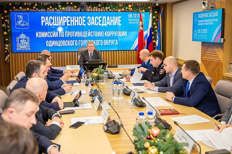 В Одинцовском округе подвели итоги работы Антикоррупционной комиссии за 2025 год, Декабрь